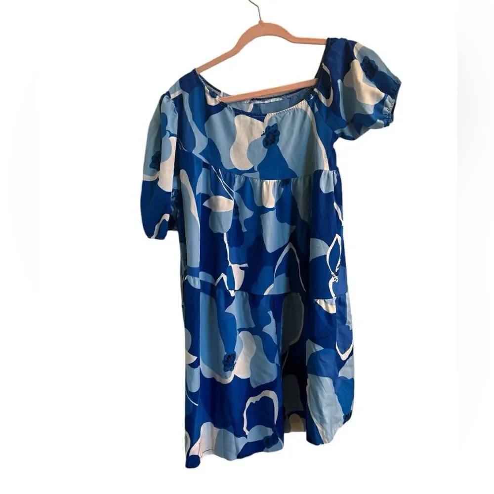 SHEIN Floral Print Asymmetrical Dress - Picture 3 of 4
